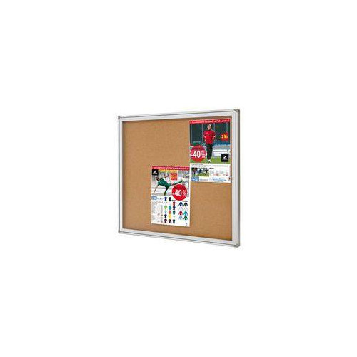 VITRINE D'AFFICHAGE A PORTE OUVRANTE FOND LIEGE 65 x 69CM