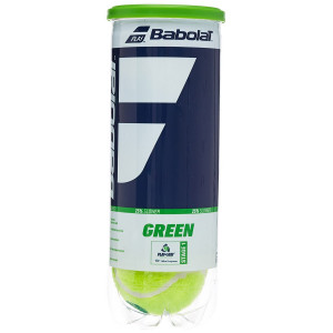 Tube de 3 Balles Babolat Green