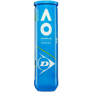 Tube de 4 balles Dunlop Australian Open