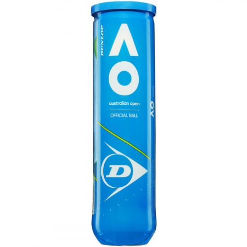 Tube de 4 balles Dunlop Australian Open