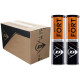 Carton de 18 Tubes Dunlop Fort Clay Court (Tube de 4 balles)
