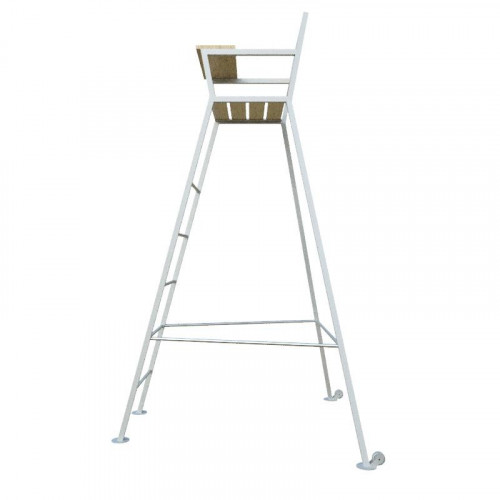 Chaise d'arbitre prestige bois / acier - outdoor - Made in France