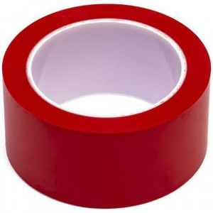 BANDE ADHESIVE MARQUAGE SOL ROUGE