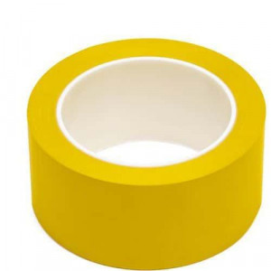 BANDE ADHESIVE MARQUAGE SOL JAUNE 