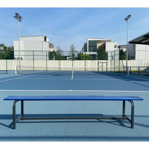 Banc mobile en acier plastifié - 2m