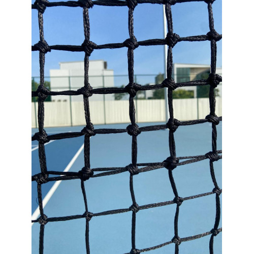 Filet tressé Ø3mm, 6 mailles doubles avec bandes PVC + barre de cadrage et régulateur