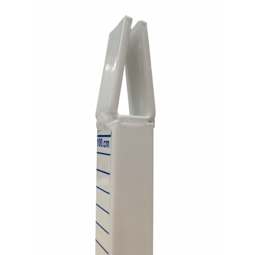 Filet tressé Ø3mm, 6 mailles doubles avec bandes PVC + barre de cadrage et régulateur