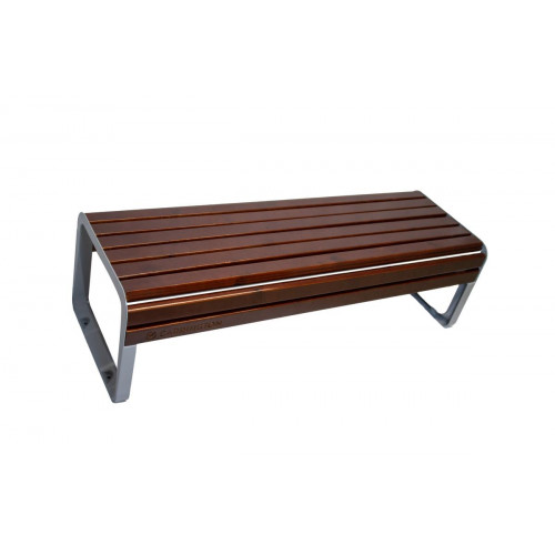Banc pour court de Tennis PREMIUM - En Bois - 146cm - Sans dossier