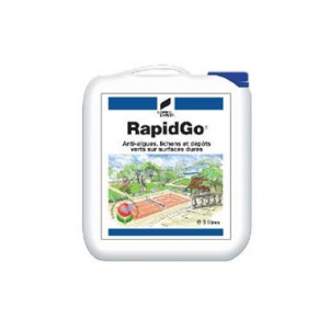 RapidGo® - Anti-algues et lichens sur surfaces dures - Bidon 5L