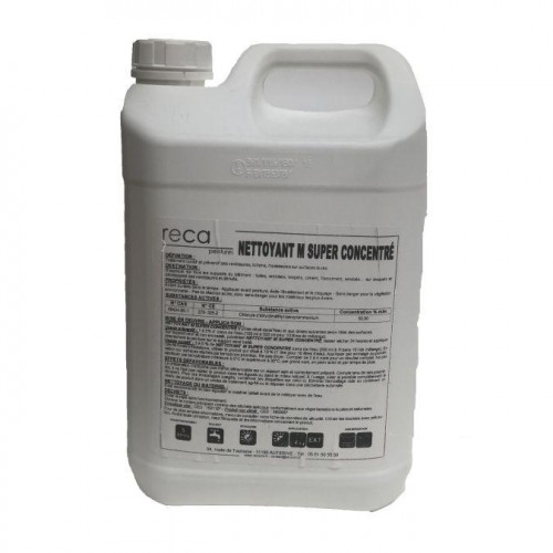 Nettoyant M super concentré - Désherbant - Anti moisissures - 5 Litres