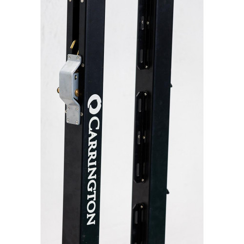 Paire de poteaux de tennis carrés en aluminium noir - Carrington