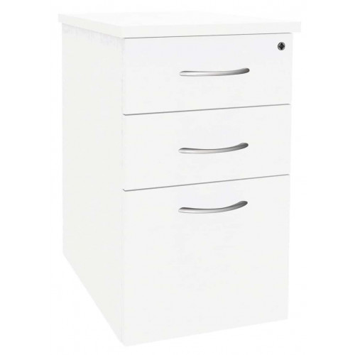 Caisson hauteur bureau Quatuor top profondeur 80 cm coloris chêne
