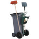 Chariot de voirie pour conteneur plastique