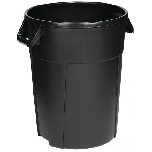 Conteneur rond 85 L - Noir