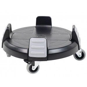 Socle à roulettes pour conteneurs ronds 85 L et 120 L