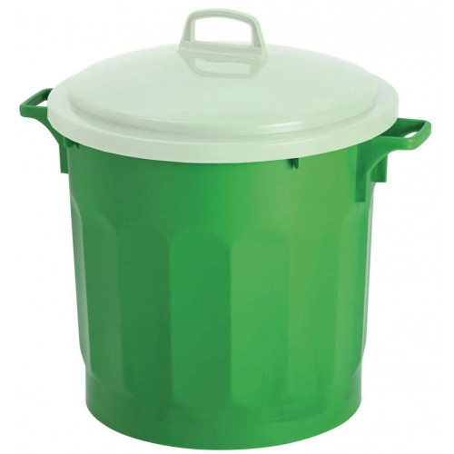Poubelle agroalimentaire tri sélectif  HACCP - 75 L Vert