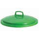 Couvercle pour poubelle 75 L tri sélectif coloris vert