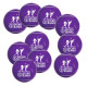 Balles violettes tennis PVC - Lot de 10