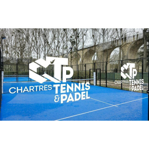 Stickers adhésifs vitres - Terrain Padel - Made in France