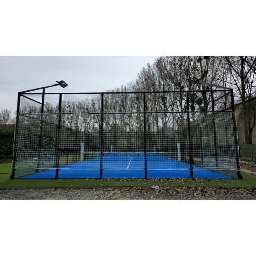Filets anticollision pour oiseaux - Terrain Padel - Made in France