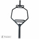 HEX BARRE - Trap Bar Full Black 140cm - 4TRAINER