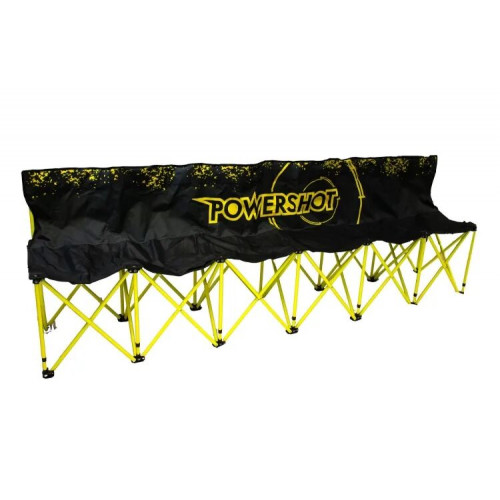 Banc de touche pliable 6 places - Idéal pour des tournois ou évènements temporaires