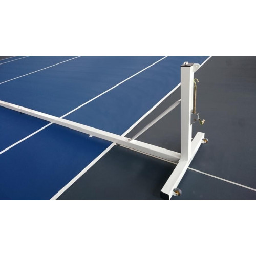 Poteau de tennis transportable en acier galvanisé