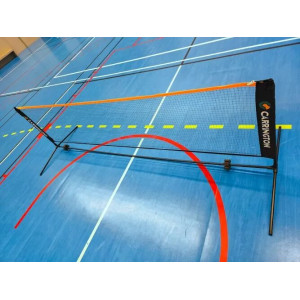 Set de badminton transportable - Idéal pour l'échauffement ou les jeux ludiques !