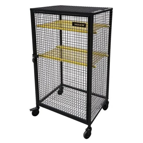 Grand chariot de rangement pour équipement de Tennis - Dim : 80cm x 60cm x 145cm