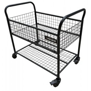 Chariot de stockage de matériel de Tennis avec poignées - Dimension : 85cm x 52cm x 80cm