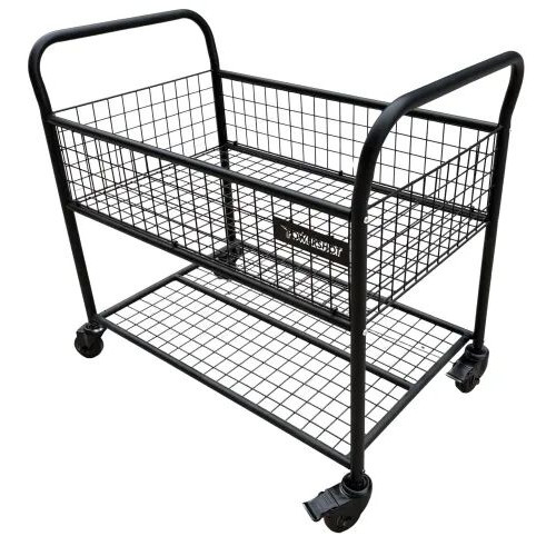 Chariot de stockage de matériel de Tennis avec poignées - Dimension : 85cm x 52cm x 80cm