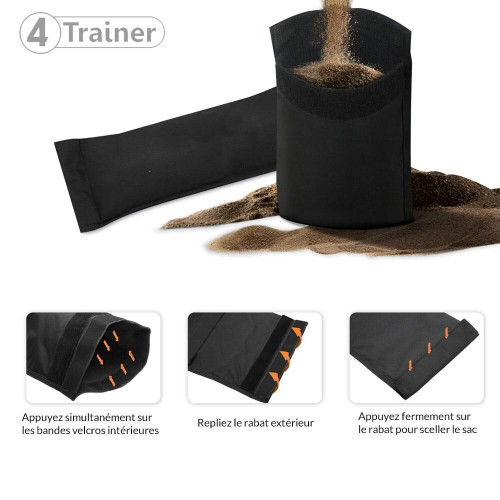 Sandbag Hybride avec Poignées - 30KG - 4TRAINER
