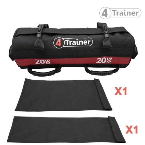 Sandbag Hybride avec Poignées - 20KG - 4TRAINER