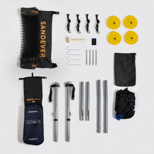 KIT BEACH TENNIS BTK 500 R (POTEAUX, FILET)