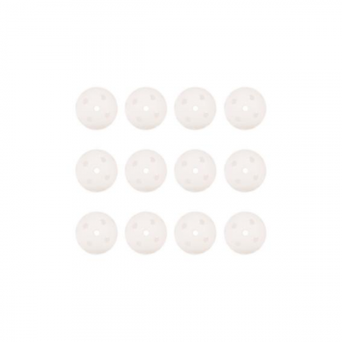 BALLE DE PICKLEBALL BLANCHE X12