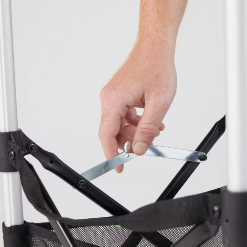 PANIER DE BALLES DE TENNIS ET PADEL A ROULETTES REGLABLE