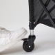 PANIER DE BALLES DE TENNIS ET PADEL A ROULETTES REGLABLE