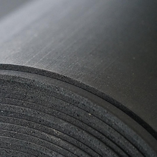 ROULEAU DE SOL - 10m x 1,25m - Épaisseur 8mm - Noir