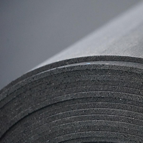 ROULEAU DE SOL - 10m x 1,25m - Épaisseur 8mm - Noir