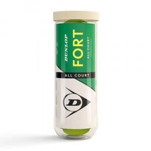 Tube de 3 Balles Dunlop Fort All Court