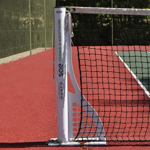 Poteaux de filet “RAQUETTE”