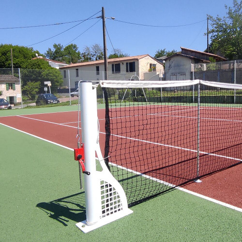 Poteaux de filet “RAQUETTE”
