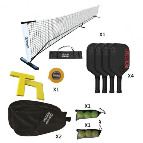 Kit complet PICKLEBALL - Fibre de verre