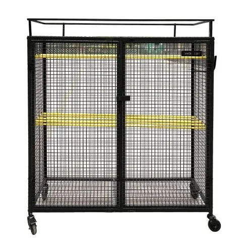 Cage de rangement de matériel de Tennis à double porte - Dim : 145cm x 55cm x 155cm