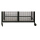 Cage de rangement de matériel de Tennis à double porte - Dim : 145cm x 55cm x 155cm