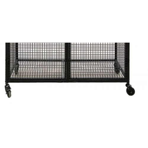 Cage de rangement de matériel de Tennis à double porte - Dim : 145cm x 55cm x 155cm