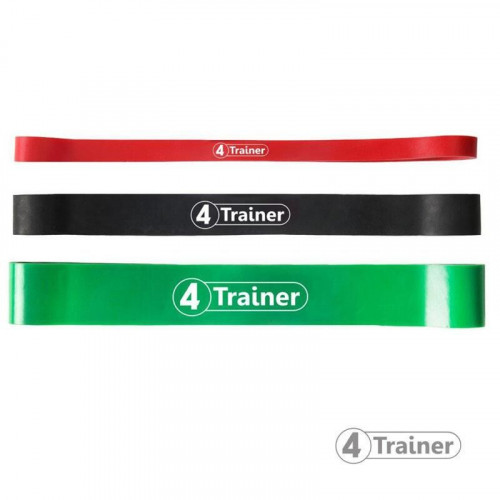 Mini Bande Elastique - Powerband Extra Light - Rouge - 4TRAINER