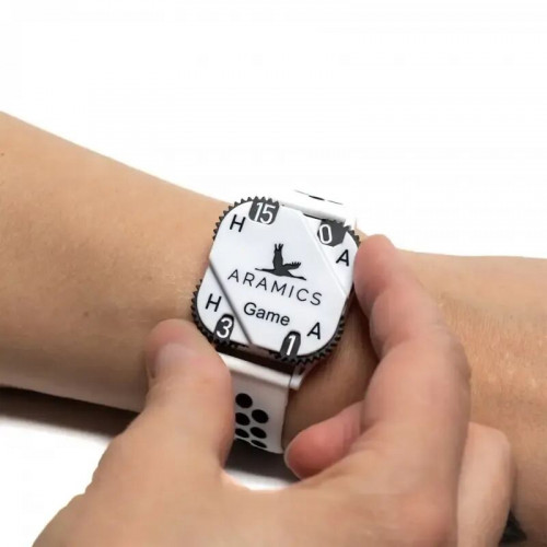 Marqueur de poignet Aramics Tennis/Padel - Blanc