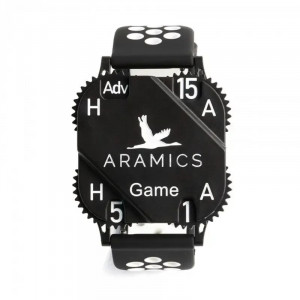 Marqueur de poignet Aramics Tennis/Padel - Noir