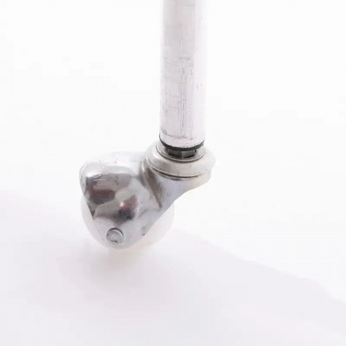 Chariot de transport ballons aluminium + filet - Noir